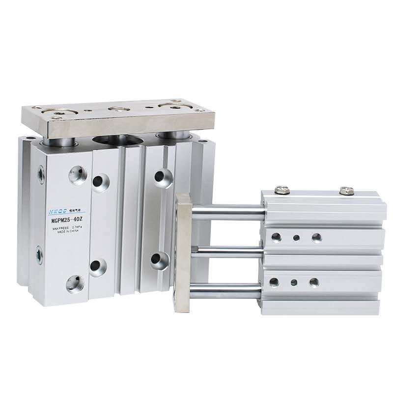 三轴三杆带导杆气缸MGPM/MGPL63X25/30/50/75/100/125/150/200Z