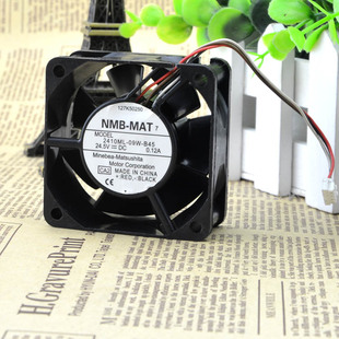 原装 正品NMB 2410ML-09W-B45 6025 24.5V 0.12A 散热风扇