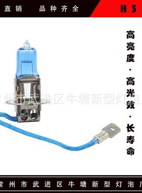 爆款汽车大灯H系列高亮卤素大灯H3（12/24v）