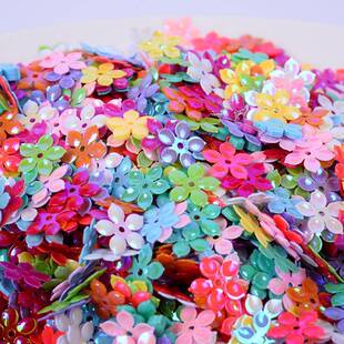 爆款现货9mm尖梅凹pvc珠片饰品配件手机壳史莱姆填充物幻彩亮片