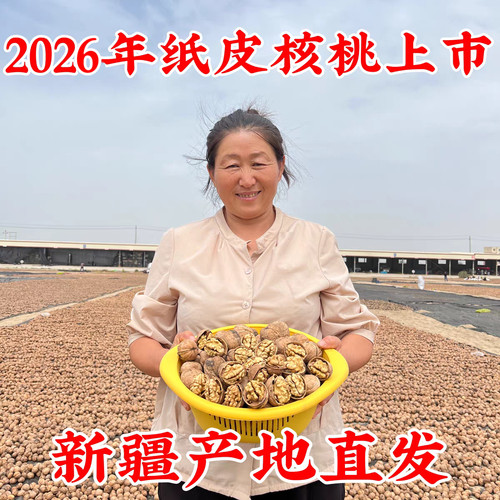 新疆185纸皮核桃未清洗无添加