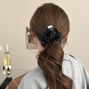 适合发量少发圈2025新款网红高颜值高端高级感发绳扎头发绑发发饰