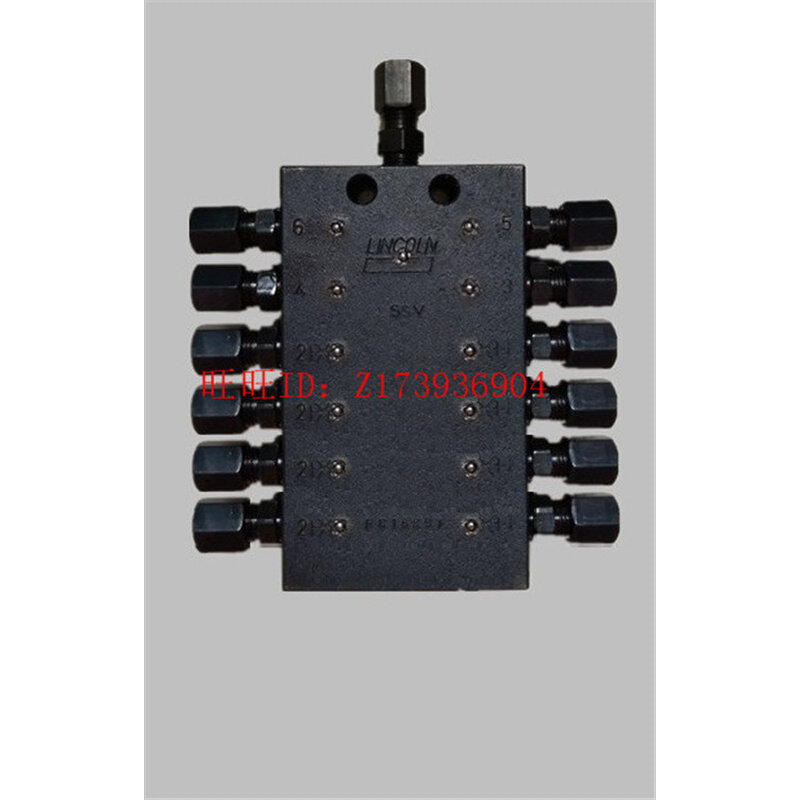 12ssv分配阀林肯型油路分配器整体式分配器黄油片式递进式分配