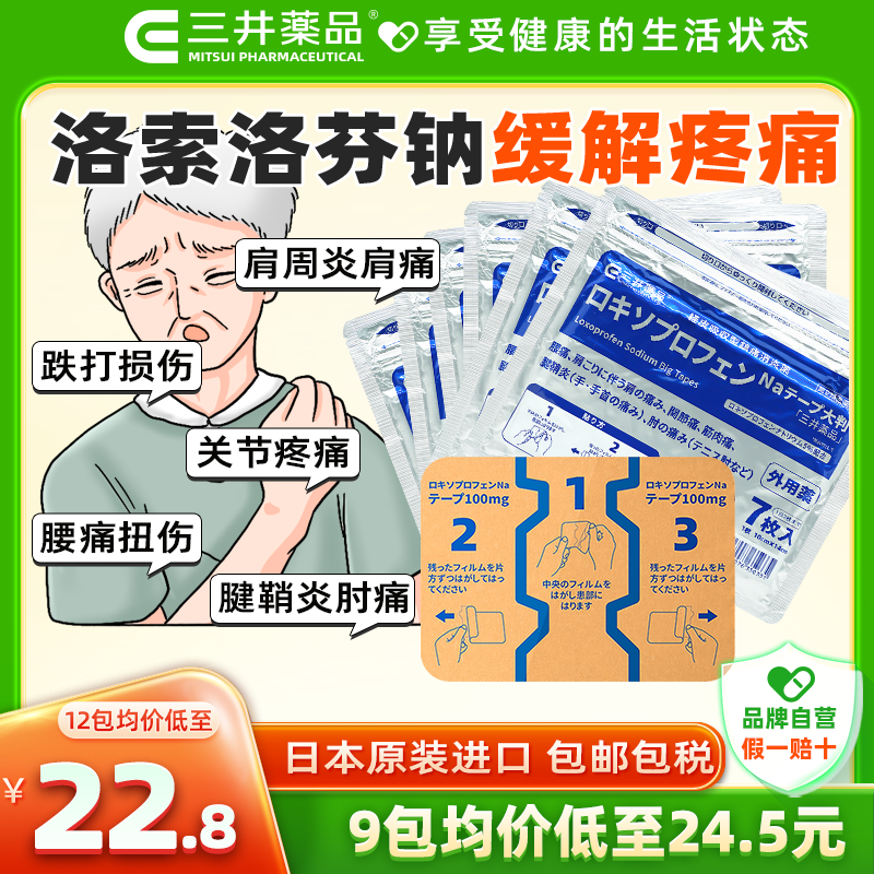 缓解腰痛、肩周炎伴随的肩痛 关节痛 肌肉痛