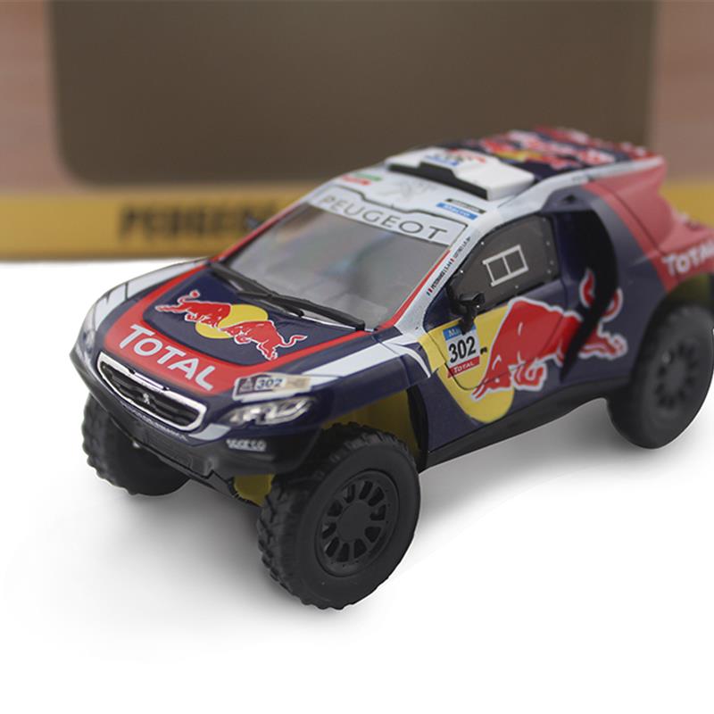 1:43 达卡达喀尔DAKAR 2008越野车 suv越野赛车 拉力赛车模型合金