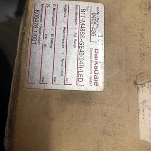 全新原装Barksdale巴士德压力开关议价