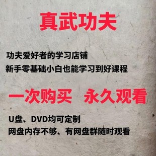 汪脉太极老六路视频课程内功心法讲座松散通理法拆架子