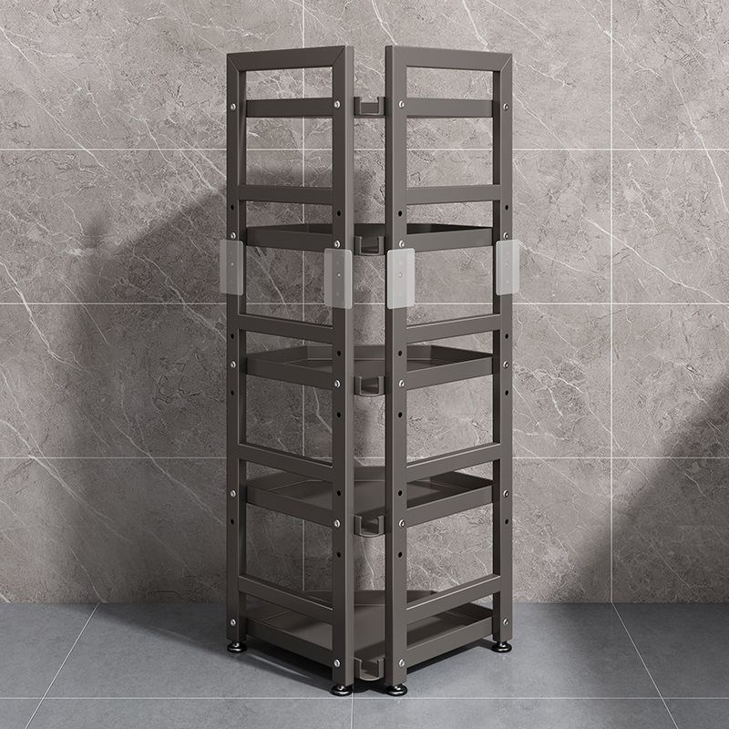 卫生间置物架浴室l三角架多层转角收纳架厕所洗手间储物架不锈钢