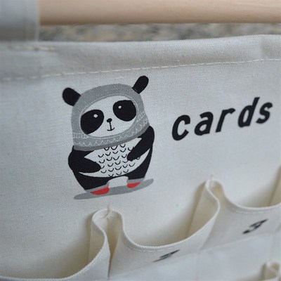 幼儿园晨检卡袋挂墙接送卡挂袋晨检卡袋子口罩电话手表卡片收纳袋