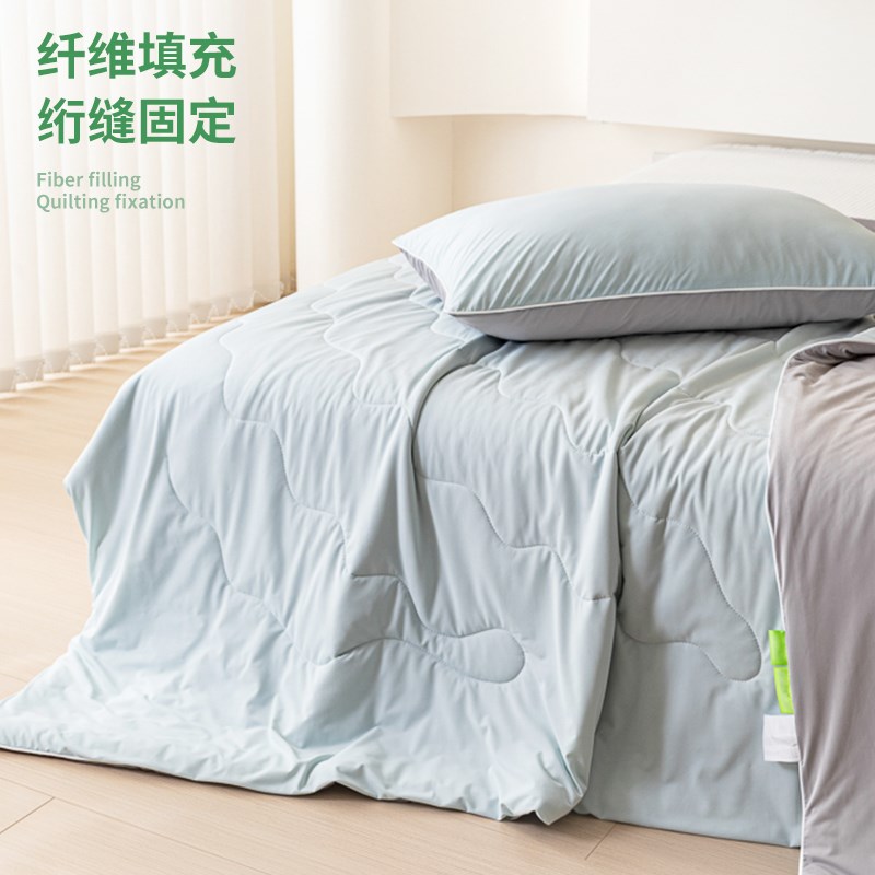 A类冰激凌夏被轻薄透气空调被即可凉感夏凉U被可机洗瓜瓜被