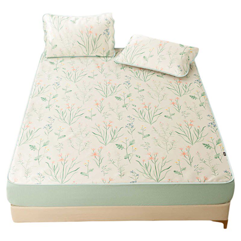 爱a级机洗冰丝软垫和贴片2025型新的两件套或三件套家用空调垫,床上用品,冰丝席,淘宝优惠券,粉丝福利购,淘宝优惠卷