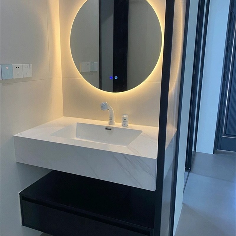 可丽耐浴室柜一体盆卫生间洗手洗脸洗漱台盆柜组合定制