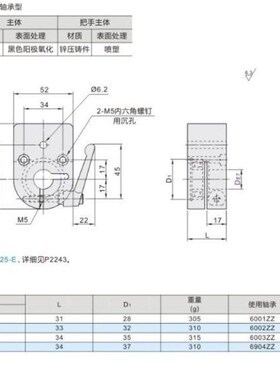LKF61-51-D20/D8/D10/D12/xD15/D17/D20位置显示器夹板DPQXKB/DPN