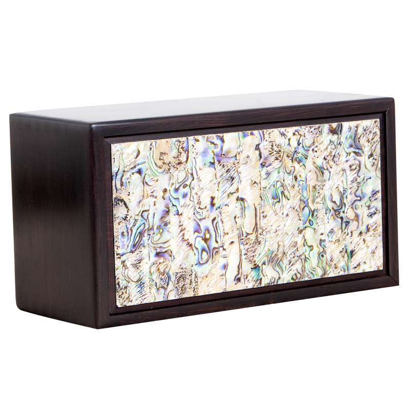 红木收纳盒珠g宝玉器金条收藏盒紫光檀嵌螺钿机关盒印章巾坠首饰