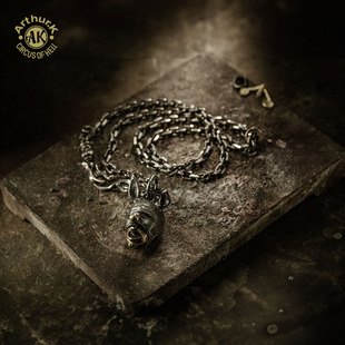 Arthur.K日本原创手工做旧925银男女项链复古小众设计个性 限量