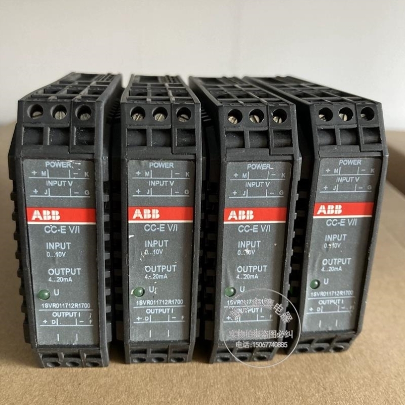 ABB模拟信号转换器 CC-EV/I CC-E V/I 1SVR011712R1700 询价
