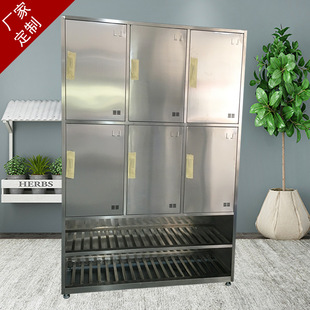 德馨隆不锈钢产品 食品车间储物柜 不锈钢储物柜收纳柜