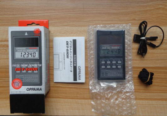 OPPAMA 汽油发动机转速表DET-610R 汽车测速表 转速仪 价格优惠