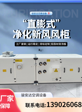 净化空调空调机组ZKE20-1洁净送风柜20000风量组合风柜
