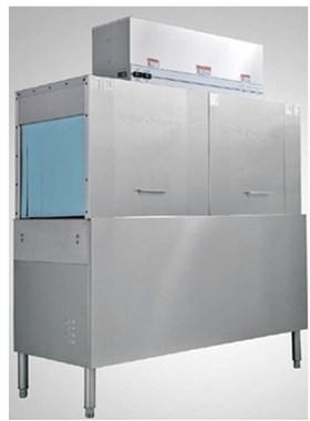 上海豪利供应卓汇商用通道式酒店洗碗机AS-64B-S食堂清洗机