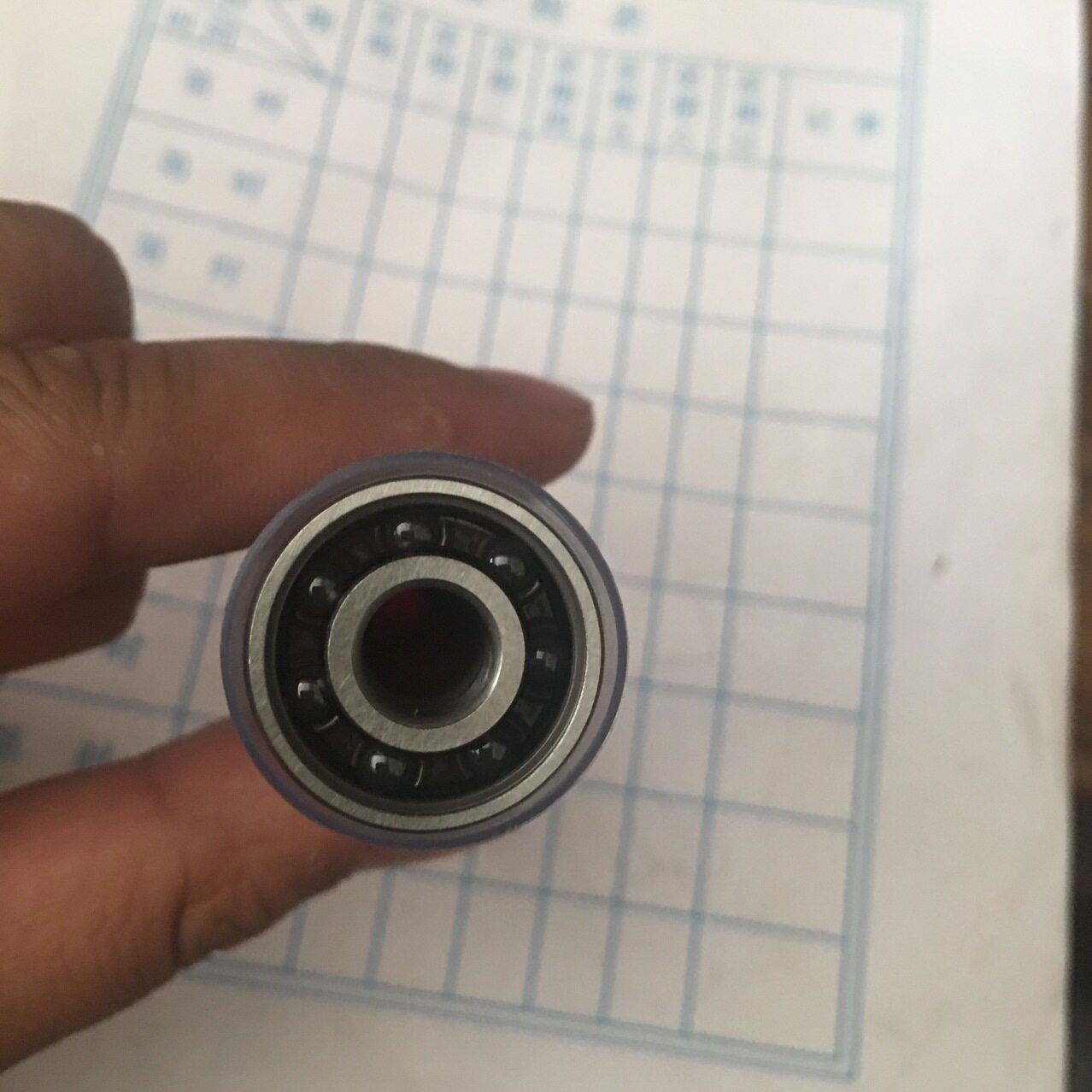 混合陶瓷球608 高速轮滑专用 80公里/小时 蹭蹭蹭的