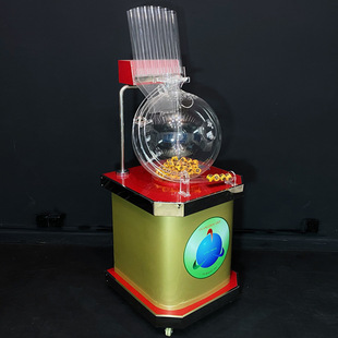 热卖 奇奇200球招标摇号机活动摇奖机抽号选号机电动P500抽签机红