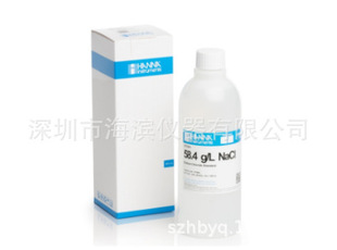 HI7084专用盐度标值58.4g/L标准缓冲液哈纳盐度标液