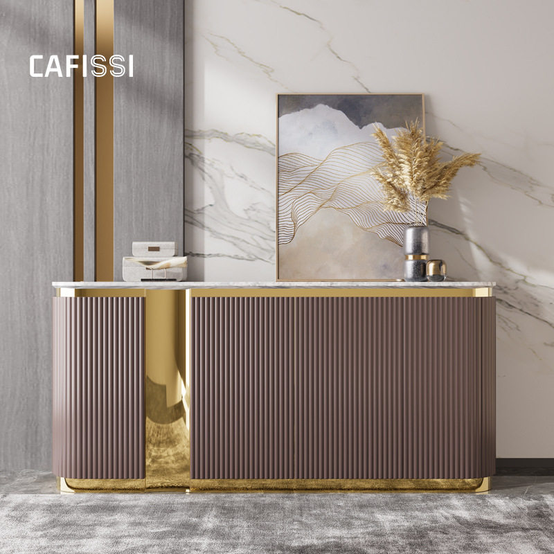 CAFISSI意式轻奢金属餐边柜
