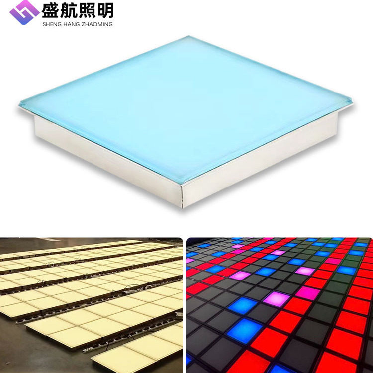 LED七彩重力感应防水地砖灯
