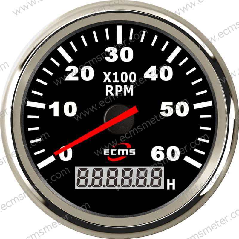 ECC85-87mm开孔6K转速表