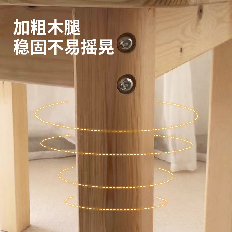 幼儿园儿童专用学习实木桌椅家用写字小方桌椅子培训班桌子小凳子