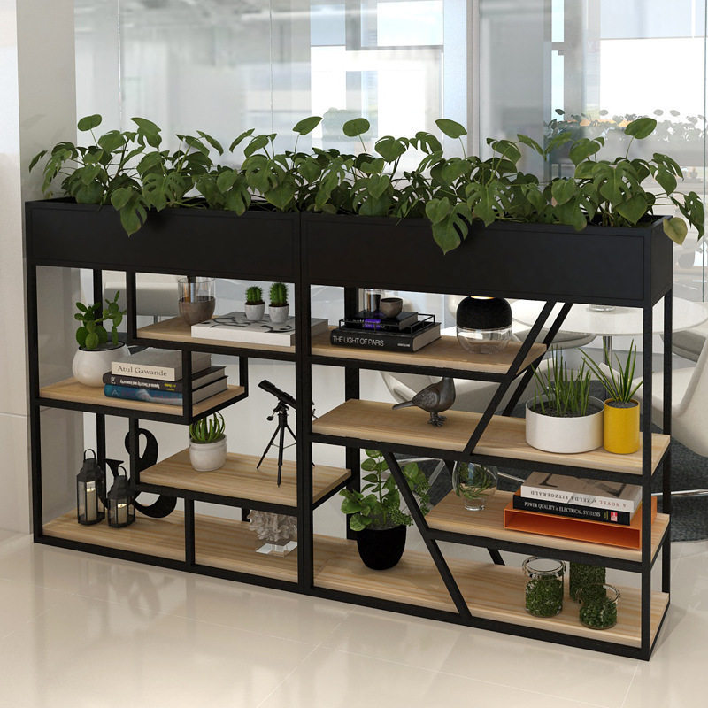 现代简约绿萝多功能置物花架