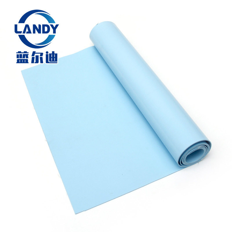 泳池防滑防水胶膜 可代替马赛克泳池瓷砖 体育馆使用蓝色胶膜