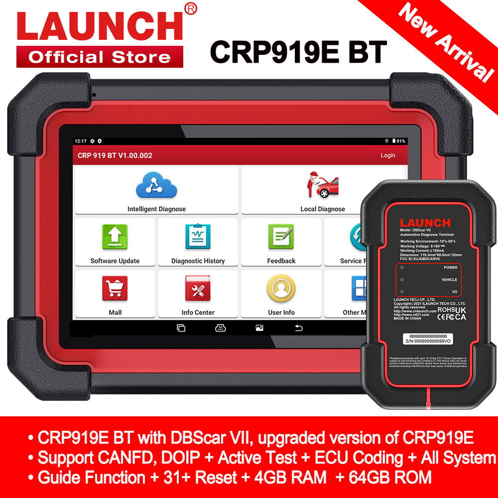 元征CRP919EBT多语言诊断仪