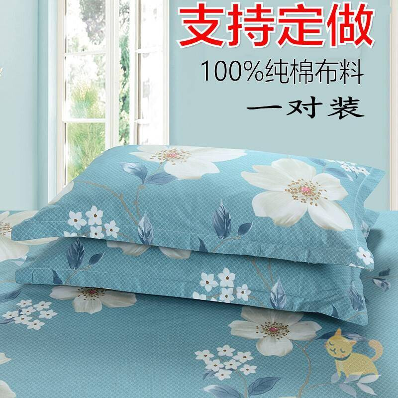 40x45x50x55x60x65x70x75x80x90加大枕套一对装48×74背 床上用品 枕套 原图主图