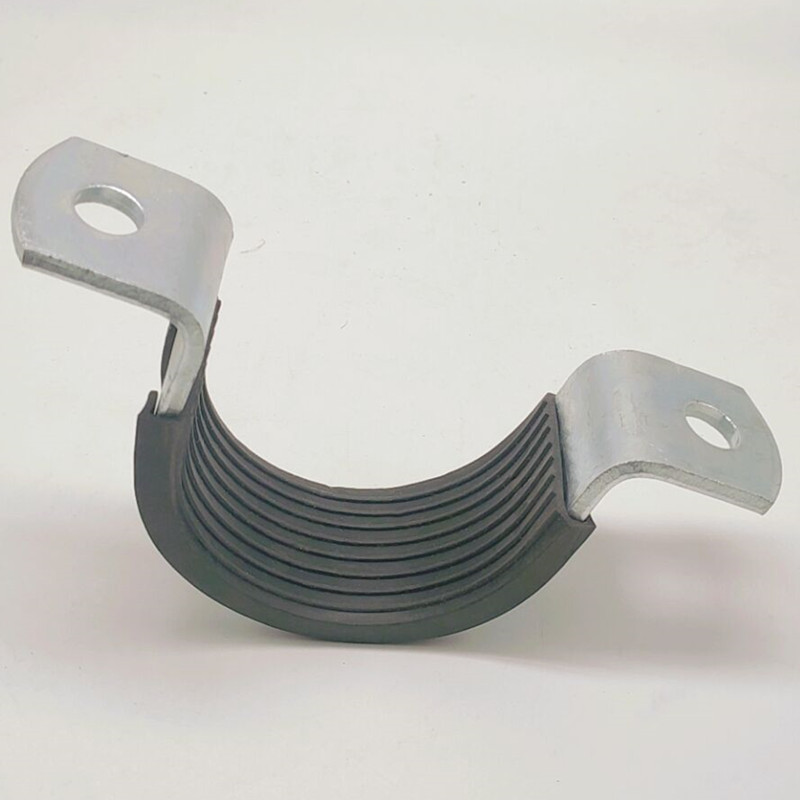 抗震欧姆管卡/管夹固定s器镀锌加厚水管抱箍骑马卡U型卡箍管箍喉