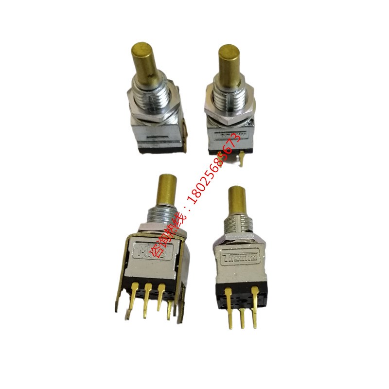 安士能电子手轮MPGE6波段开关MR8A/MR8C轴选倍率数字编码开关配件