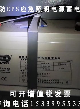 泛海三江消防主机EPS集中应急照明电源E控制器配电箱蓄电池12V120