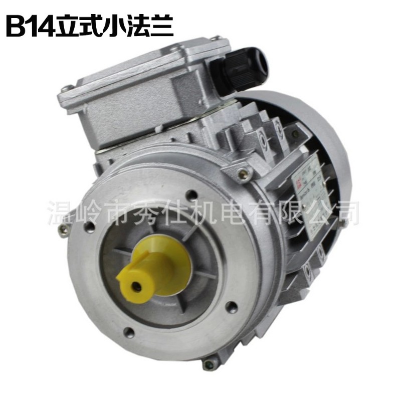 秀仕YS6324 7124 8024 9024 370 750 1500W三相刹车变频铝壳电机