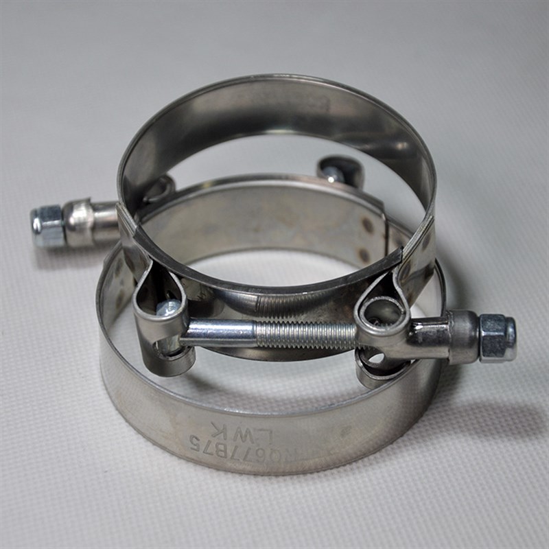 T型强力不锈钢喉箍加宽加厚抱箍汽车进气管胶管加强紧.固件卡子扣
