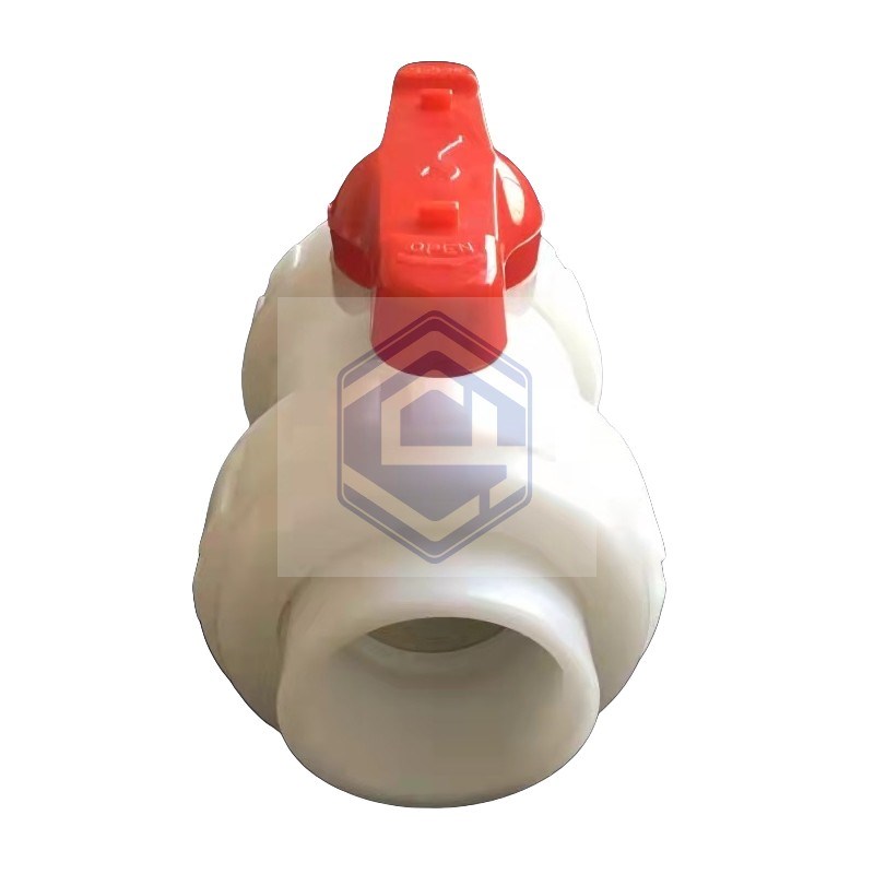 聚丙烯PP热熔承插球o阀frpp双由令活接球阀化工管道防腐塑料阀门