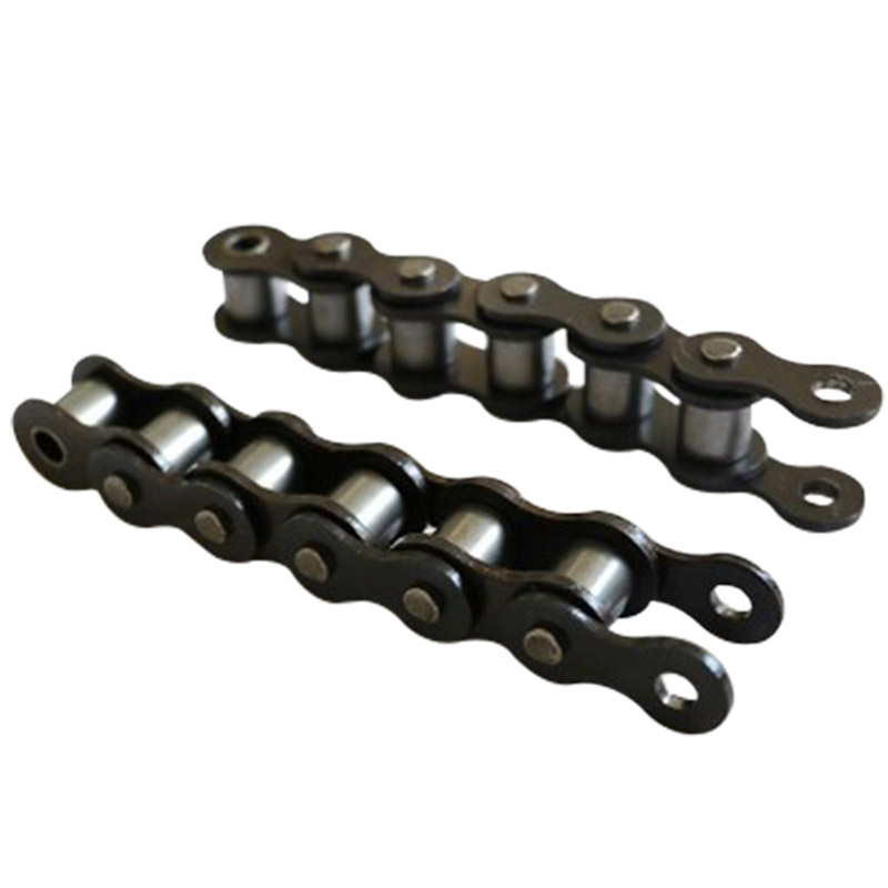 AB系列单双排国标链条06B08A碳钢滚子链定做高速精密工业传动链条