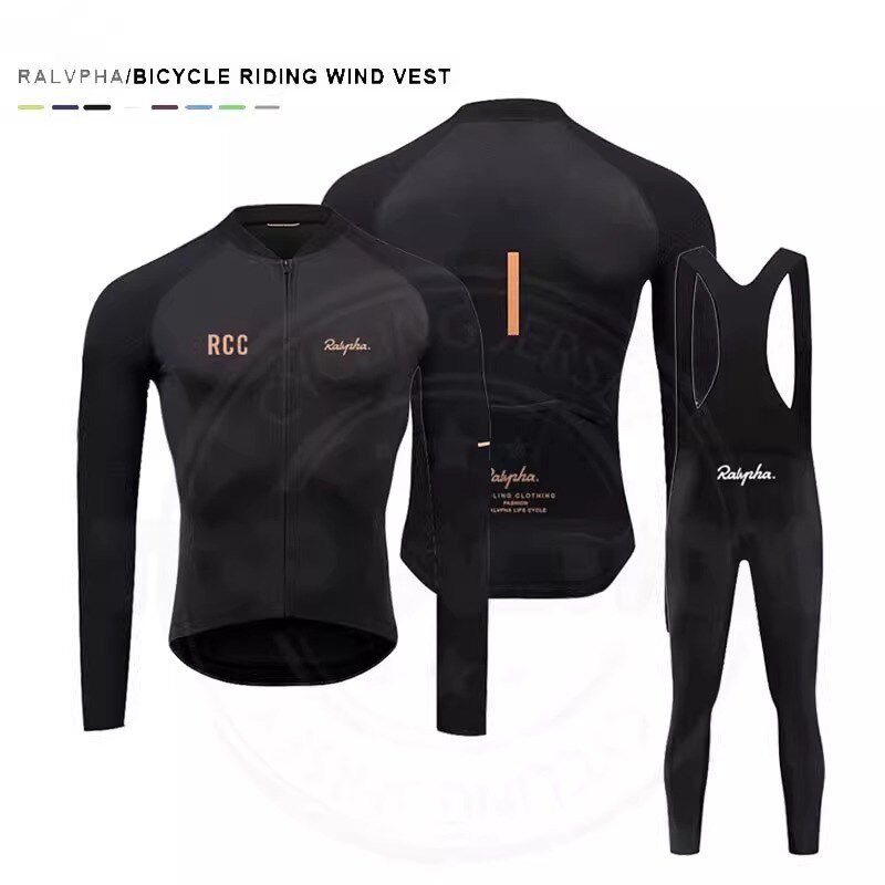 德国秋季骑行服新款长袖自行车服男透气速干公路赛车服装衣服套装