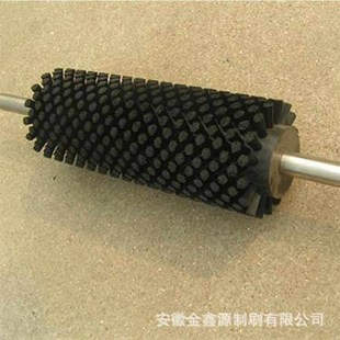 果蔬光伏b清洗毛刷辊尼龙丝植毛刷辊工业机械除尘清洁滚筒刷辊