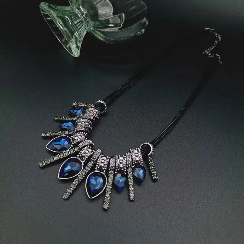 时尚简约韩版项链女装饰配饰挂件吊坠短款百搭锁骨链毛衣链