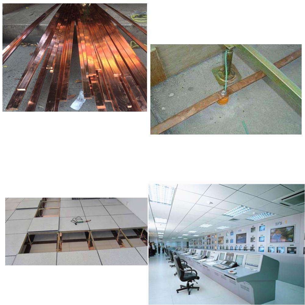 紫铜防雷40x4/30x3机房排z铺设接地铜排镀锡镀镍机柜母排汇流排