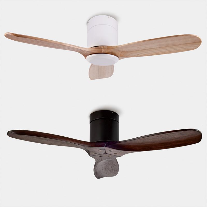变频吊扇灯北欧餐厅带灯吸顶吊扇家用客厅美式风扇吊灯风扇灯实木
