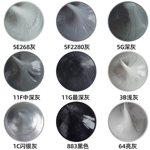 灰色玻璃胶深灰浅灰中灰白闪亮银灰彩色结构密封胶铝合金门窗防水