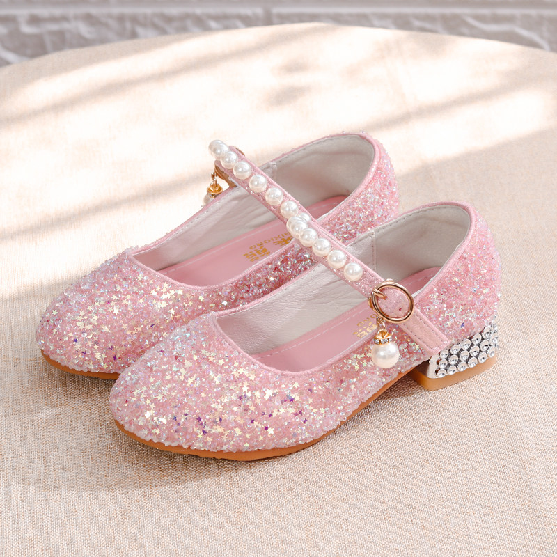 六一儿童节表演鞋女童舞台演出鞋B儿童女生小皮鞋小学生公主高跟,童鞋/婴儿鞋/亲子鞋,水晶/水钻鞋,淘宝优惠券,粉丝福利购,淘宝优惠卷