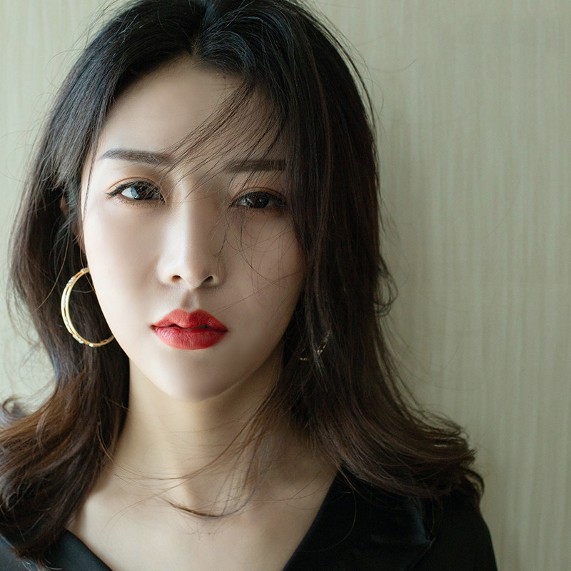 网红2021年新款高级耳环女时尚气质夸张I大气圆圈圈耳坠耳饰2020